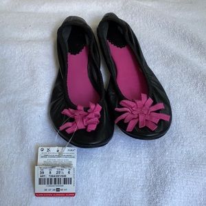 NWT leather ballet flats